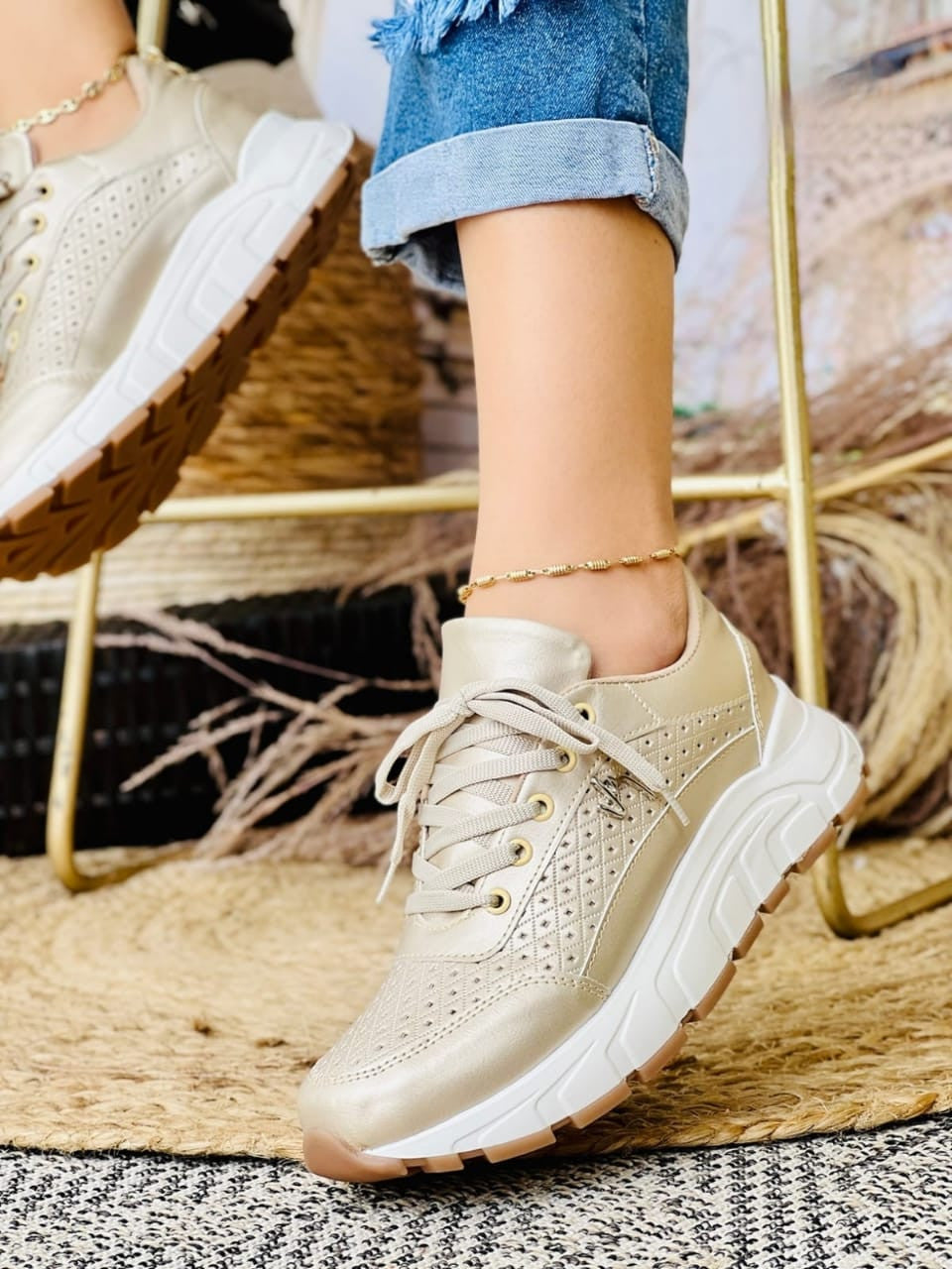 Tenis V006 Dama Casual Cómodos